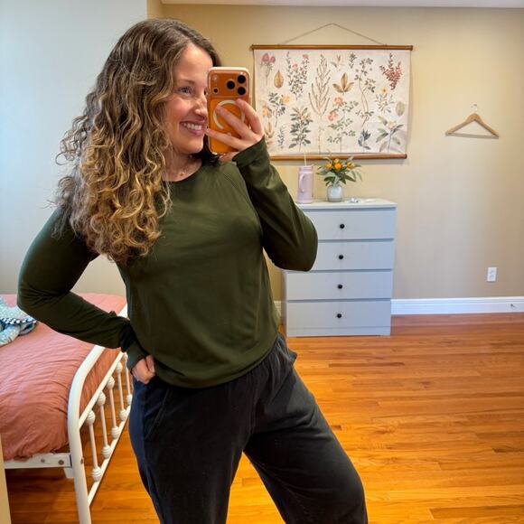 all in motion Tops - Target all in motion green under scrub athletic top long sleeve large